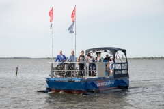 Nunspeet - Opening 2e fietsveer en proefstrandje.