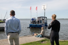 Nunspeet - Opening 2e fietsveer en proefstrandje.