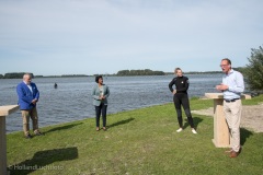 Nunspeet - Opening 2e fietsveer en proefstrandje.